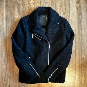 Mauritius Bouclé Moto jacket